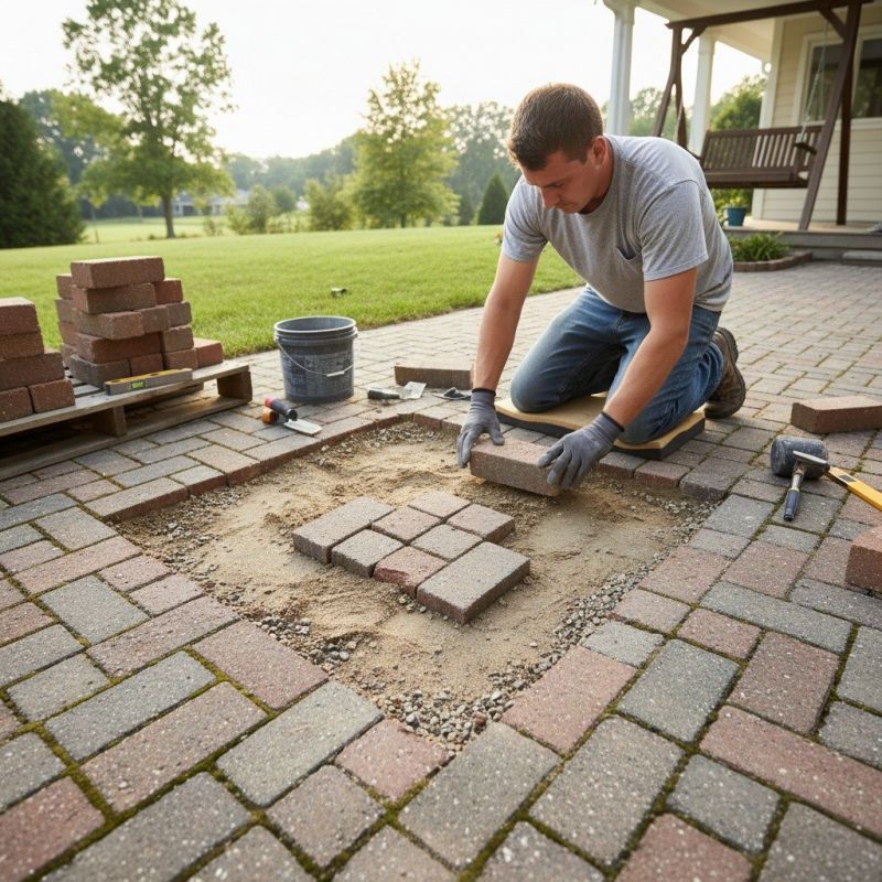 Paver Patio Maintenance